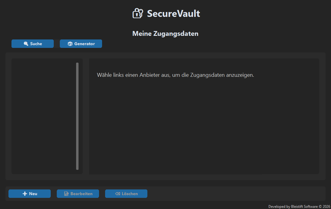 Vorschau von SecureVault