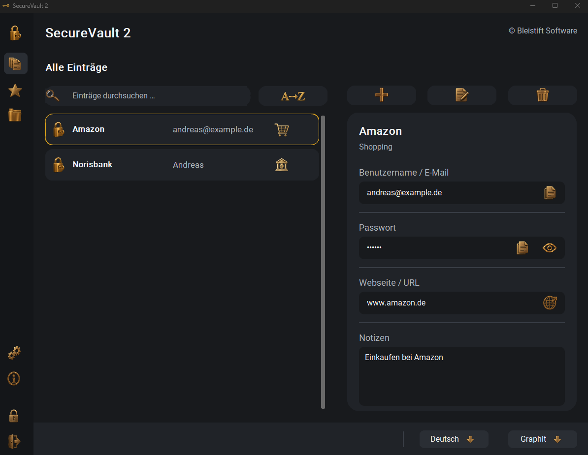 Vorschau von SecureVault 2